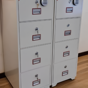 4-Drawer Fireproof Diplomatic Safe